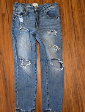 Tricot Light Blue Distressed Women’s Jeans